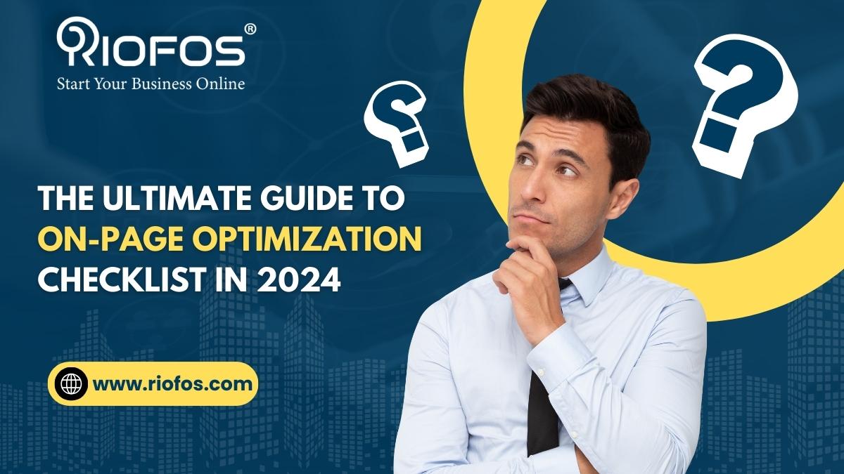 On-page optimization Checkilist in 2024