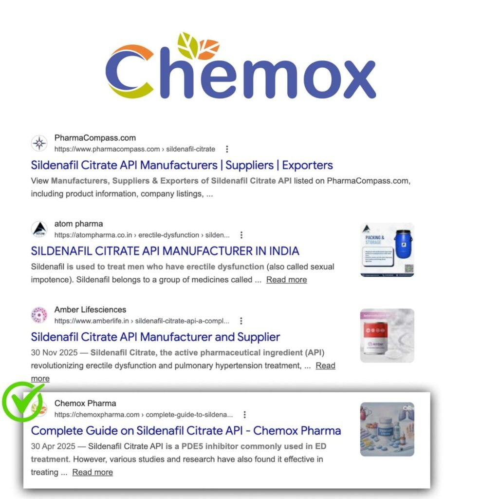 Sildenafil Citrate API